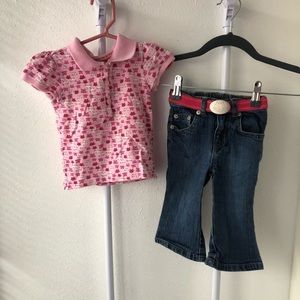 GAP Kitty Outfit 12-24M